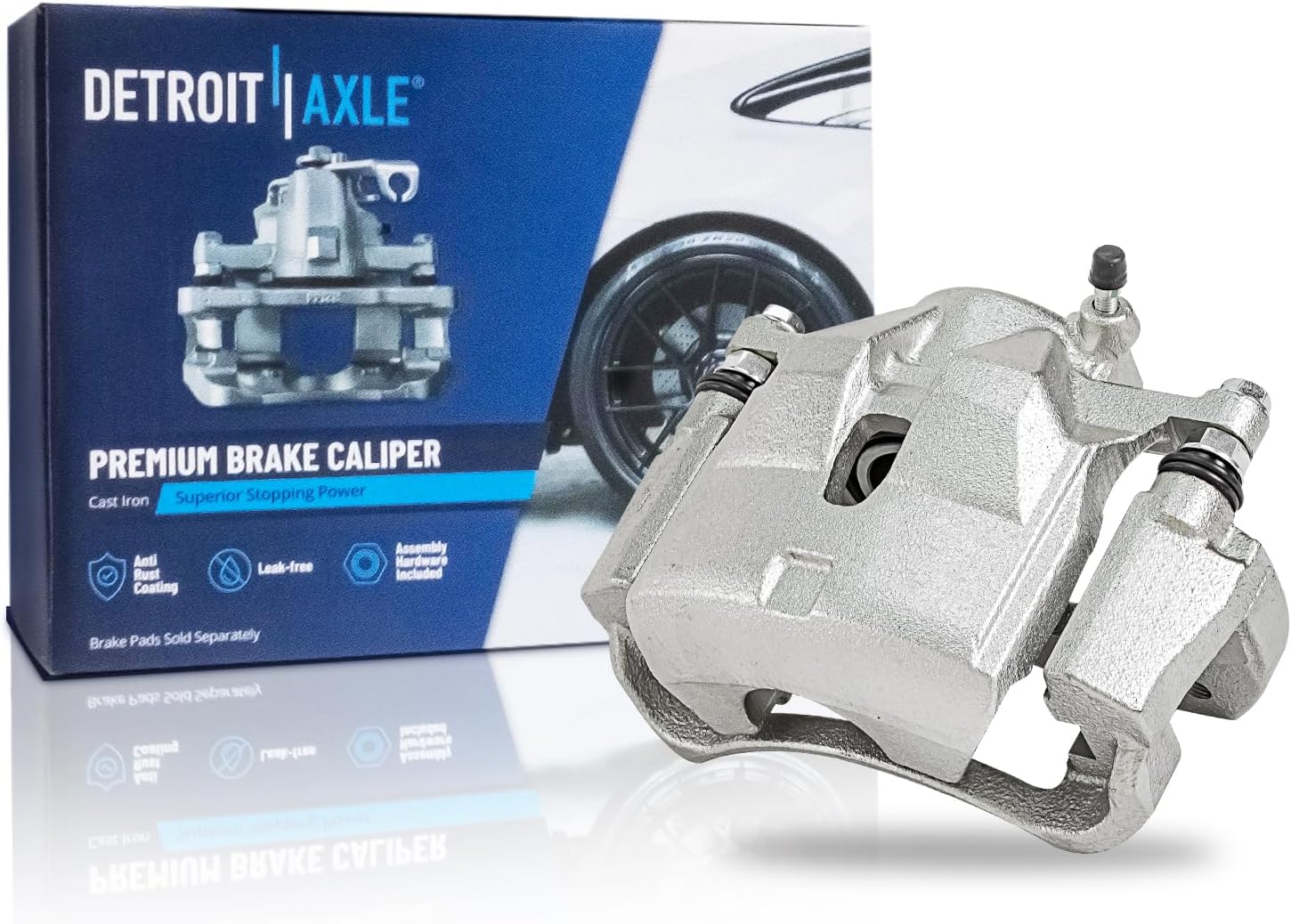 Detroit Axle - Front Left Brake Caliper for Lexus HS250h Toyota Prius V RAV4 xB - Main Image