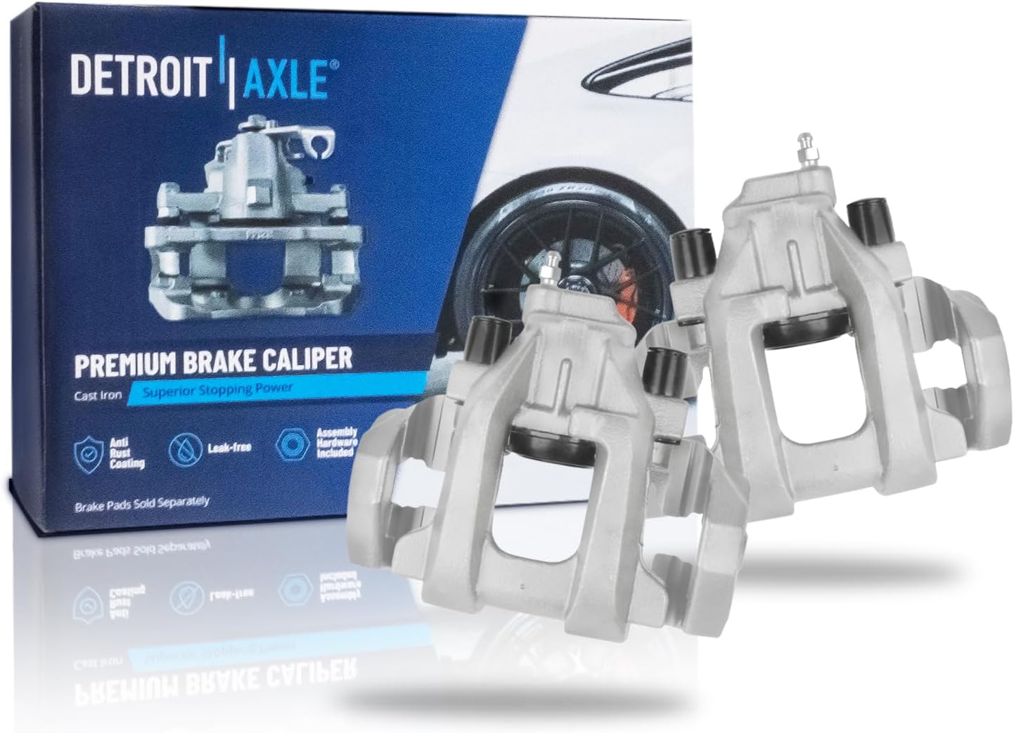 Detroit Axle - Rear Brake Calipers for ML350 ML450 ML500 ML320 R350 R500 R320 - Main Image
