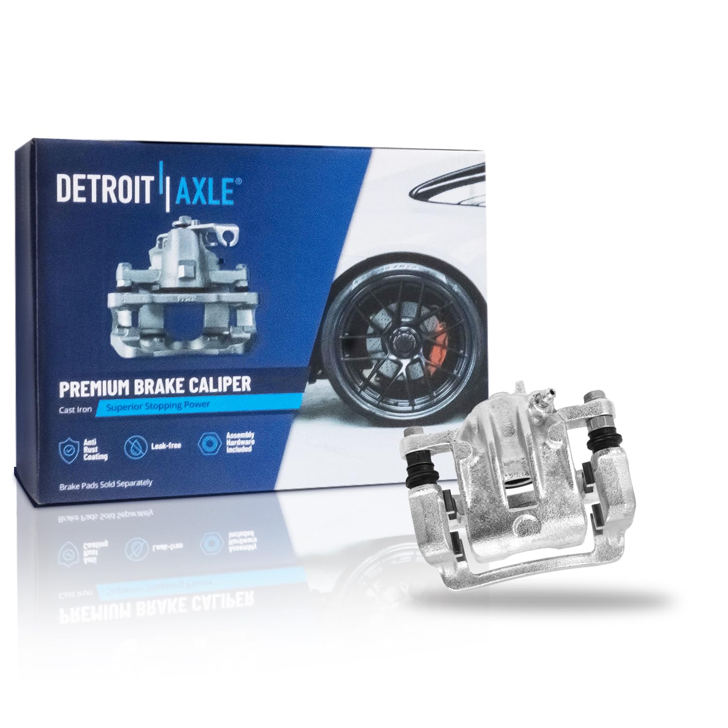 Detroit Axle - Rear Right Disc Brake Caliper for Hyundai Azera Sonata - Main Image