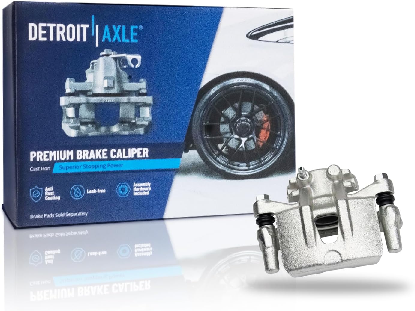 Detroit Axle - Rear Left Disc Brake Caliper for Mitsubishi Lancer Outlander - Main Image