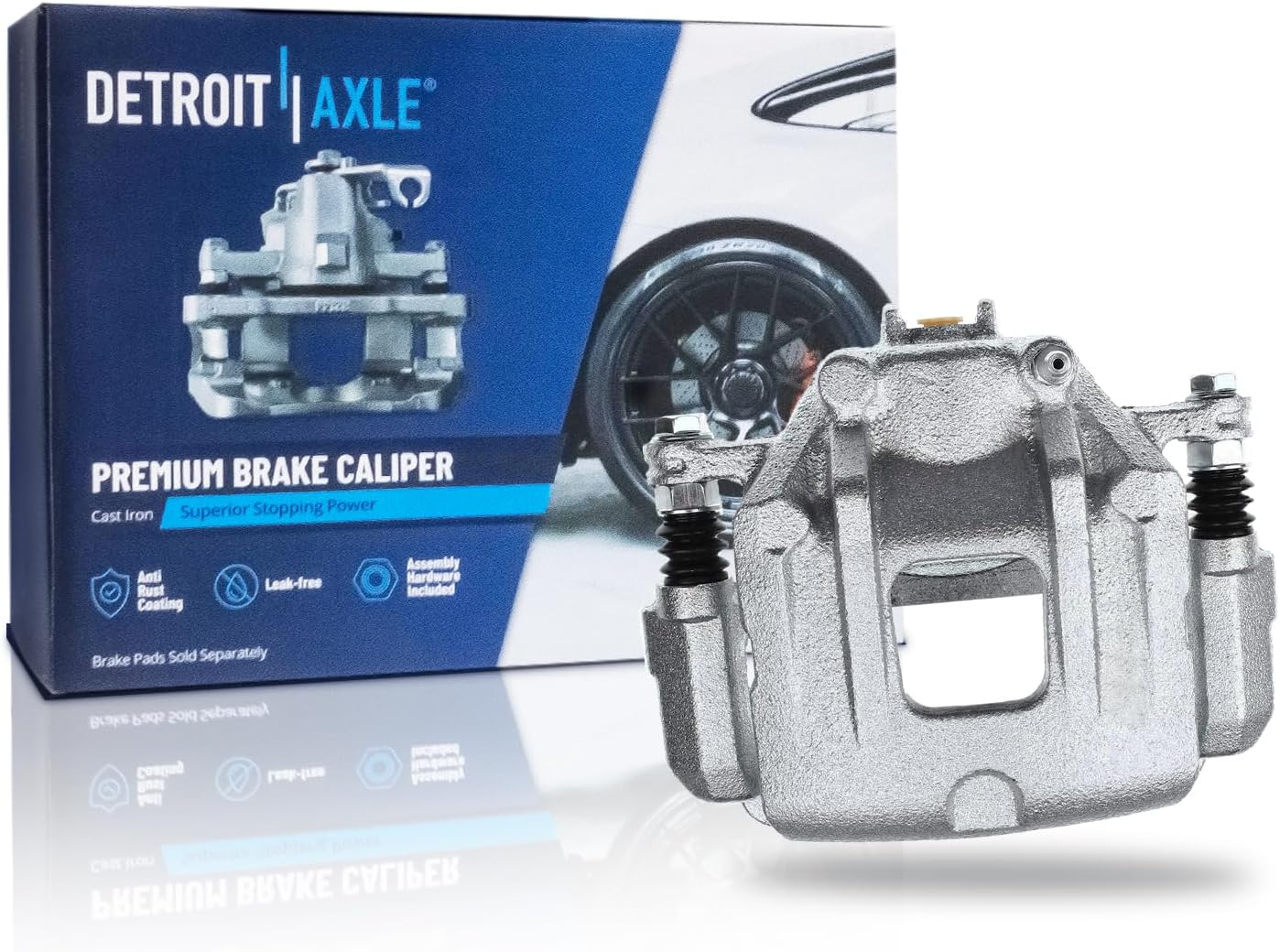Detroit Axle - Front Right Disc Brake Caliper for 2014 2015 Kia Sorento - Main Image