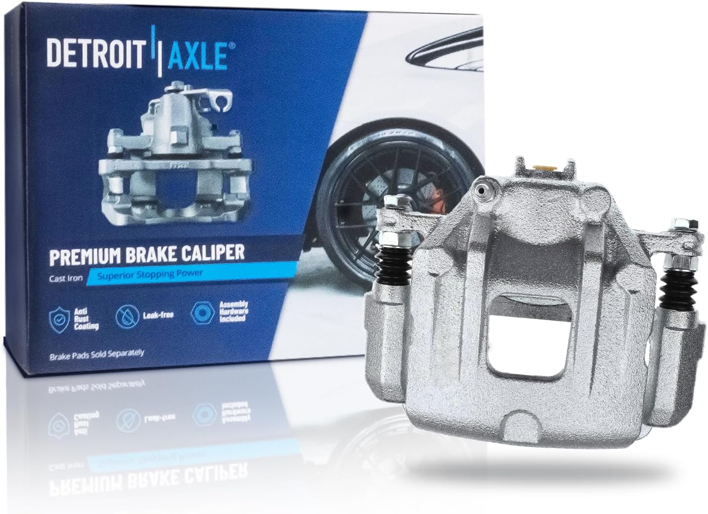 Detroit Axle - Front Left Disc Brake Caliper for 2014 2015 Kia Sorento - Main Image