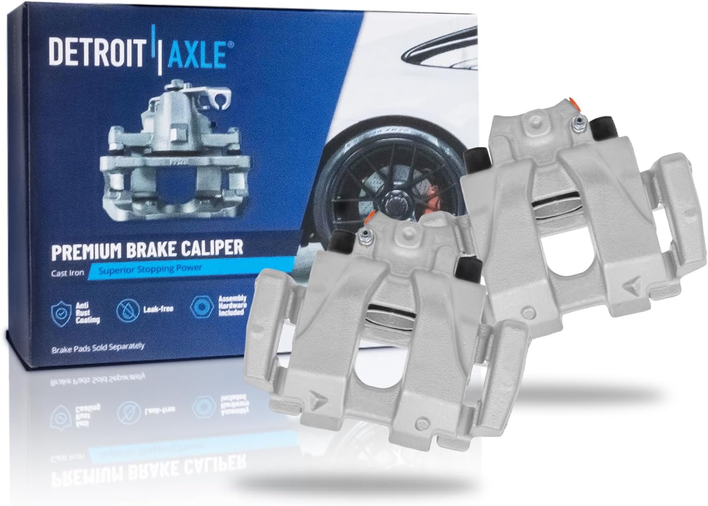 Detroit Axle - Front Disc Brake Calipers for BMW X3 X4 - Main Image