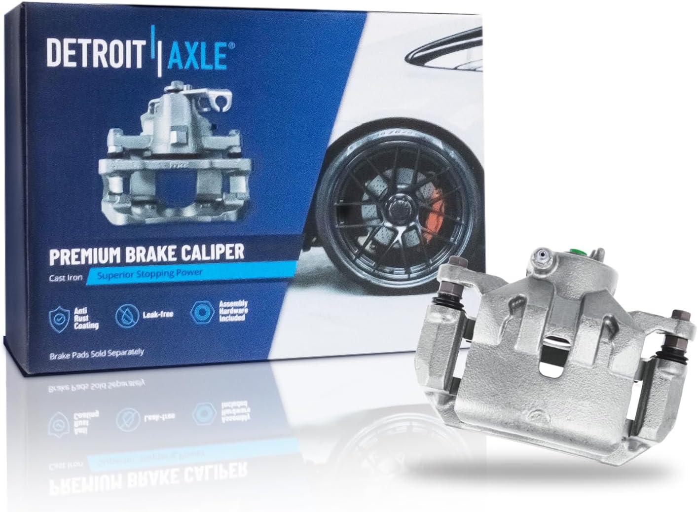 Detroit Axle - Front Right Brake Caliper for Forte Forte5 Veloster Elantra GT - Main Image