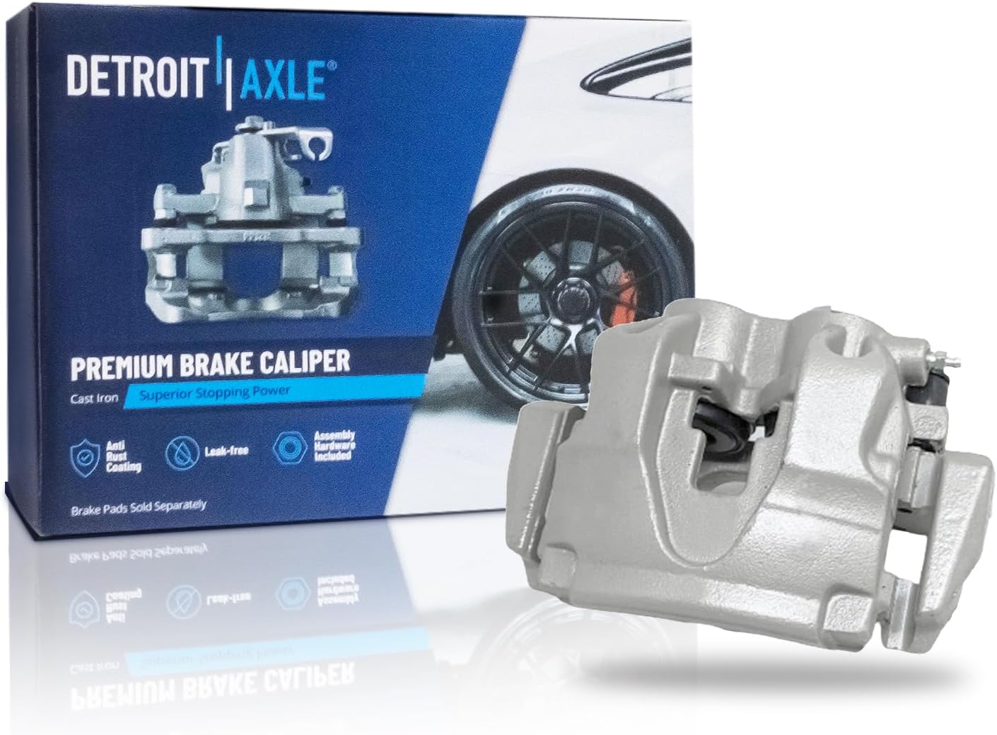 Detroit Axle - Front Right Brake Caliper for GLE350 GLE400 ML350 ML250 ML400 - Main Image