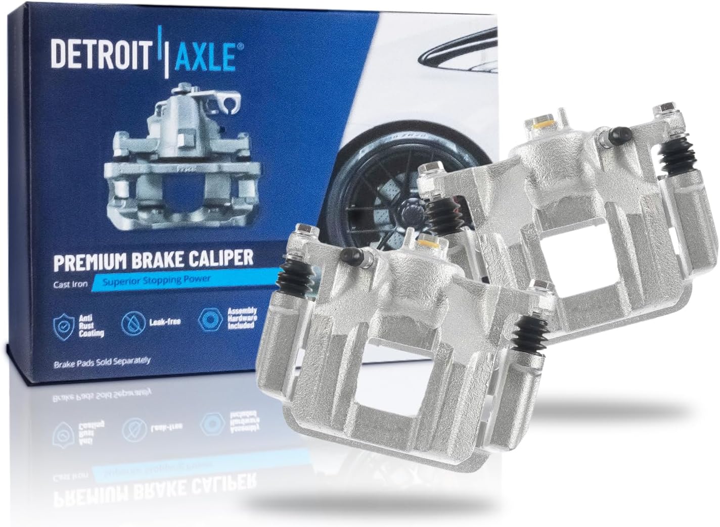 Detroit Axle - Rear Disc Brake Calipers for Acura MDX Honda Pilot Ridgeline - Main Image