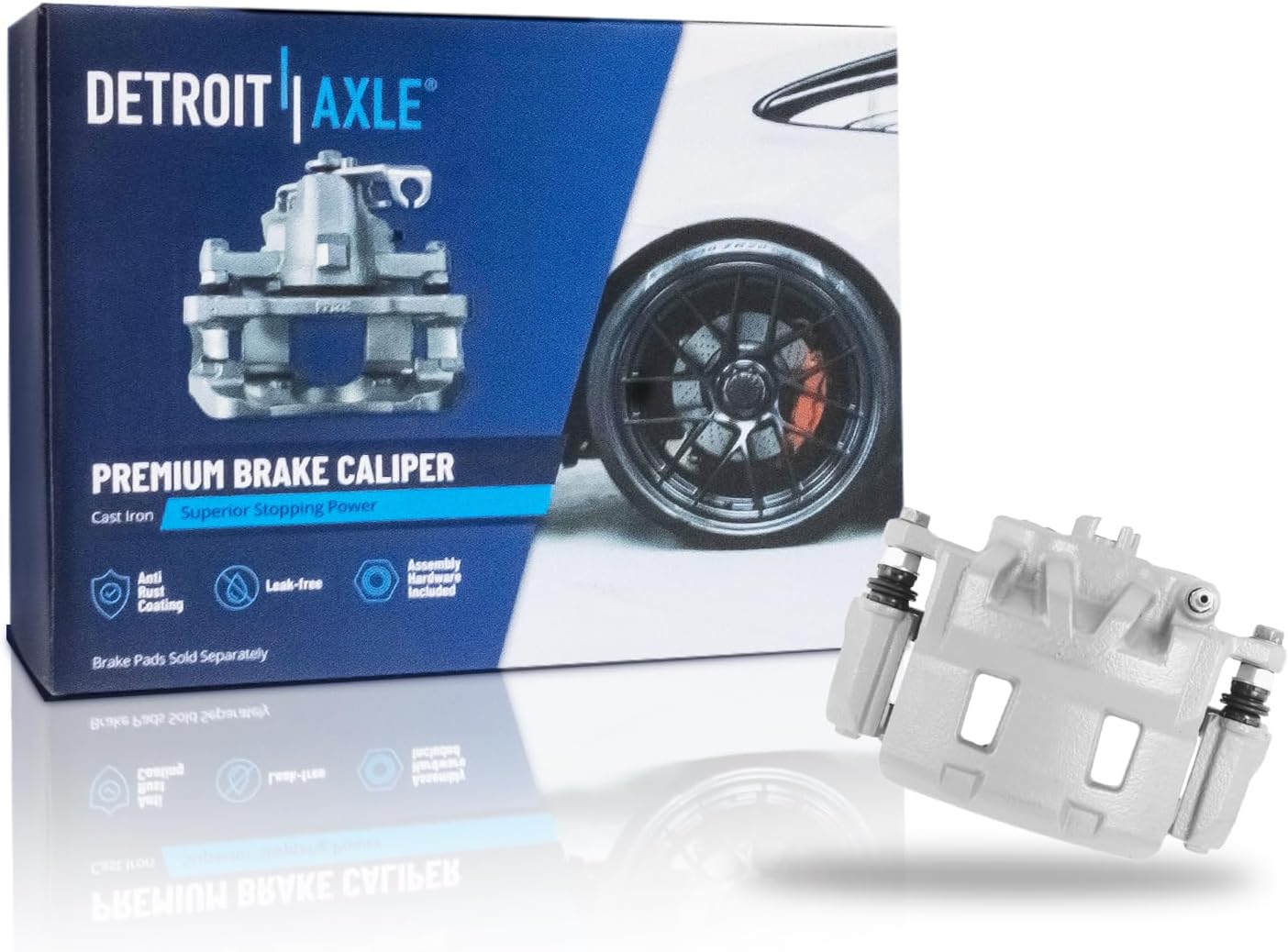 Detroit Axle - Front Right Disc Brake Caliper for 2015 Subaru Legacy - Main Image
