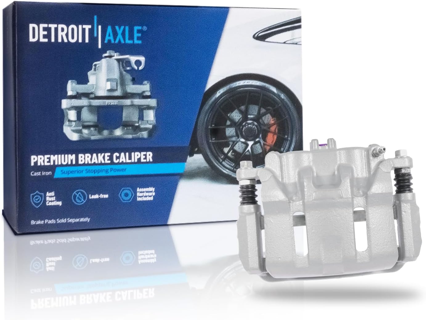 Detroit Axle - Front Right Disc Brake Caliper for 2016 2017-2019 Subaru Legacy - Main Image