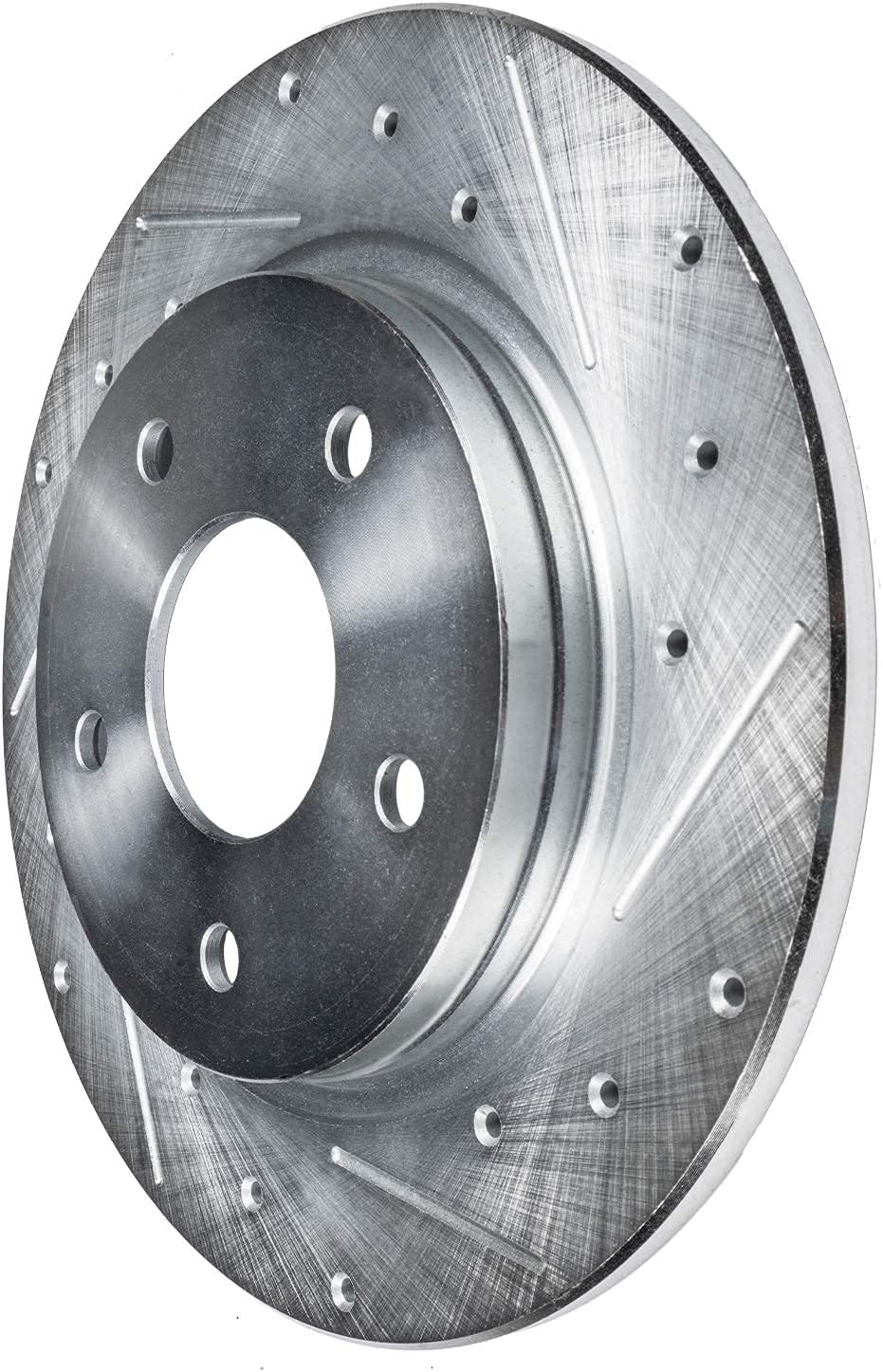 Detroit Axle - Rear Drilled Brake Rotors for 1994-2003 Infiniti I30 I35 Maxima - 5