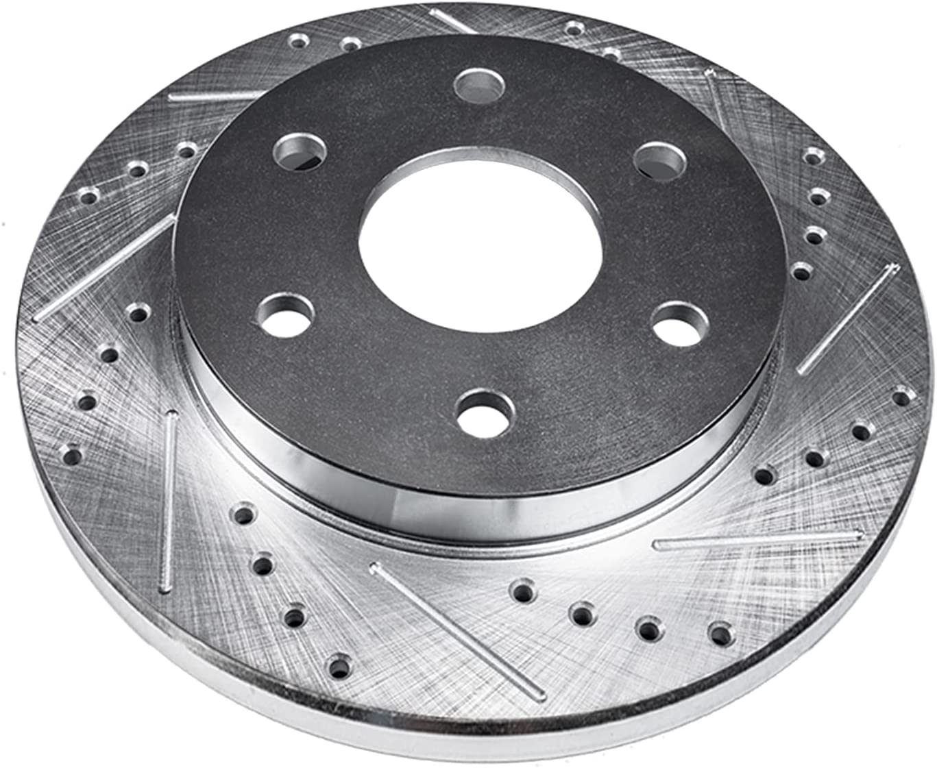 Detroit Axle - Rear Drilled Brake Rotors for 2006-2014 Kia Sedona Entourage - 7