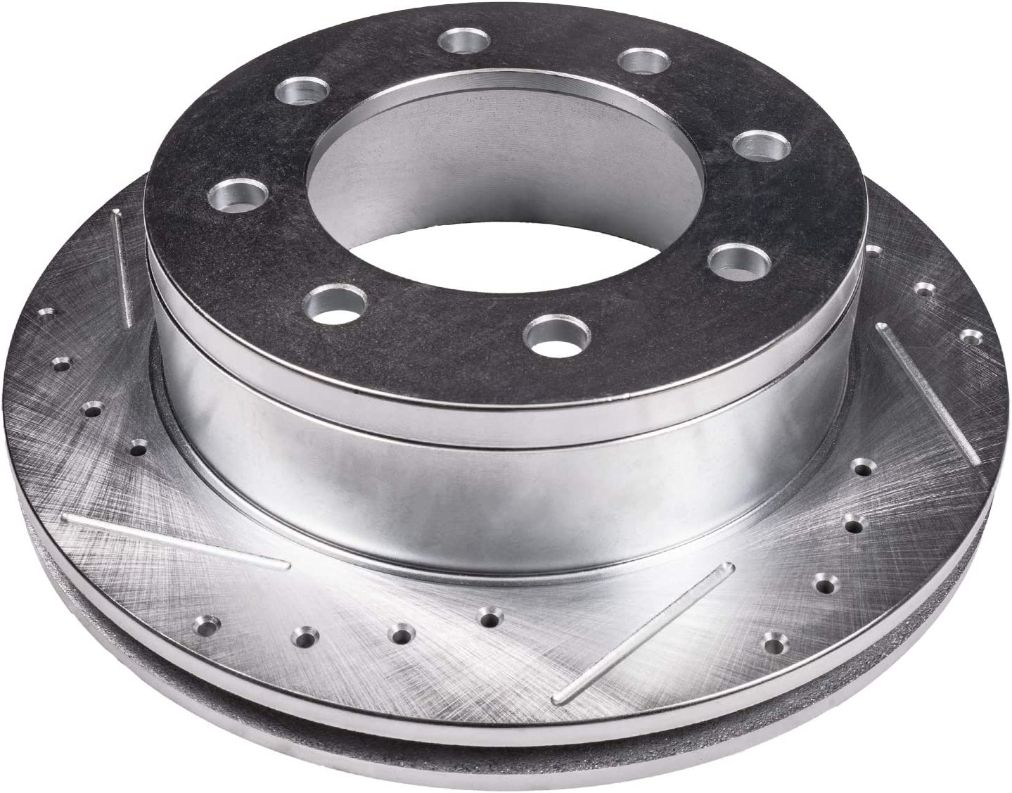 Detroit Axle - Front Drilled Brake Rotors for Ford F-250 F-350 F-450 Super Duty - 6