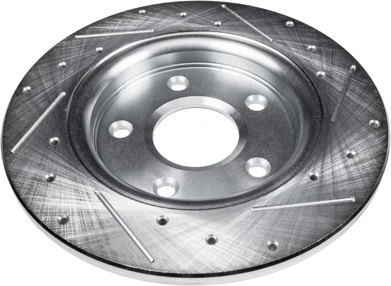 Detroit Axle - Rear Drilled Slotted Brake Rotors for Mazda 3 Sport CX-3 CX-30 - 8
