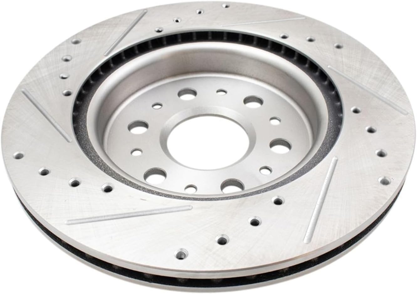 Detroit Axle - Rear Drilled Slotted Brake Rotors for XT5 Traverse Enclave Acadia - 8