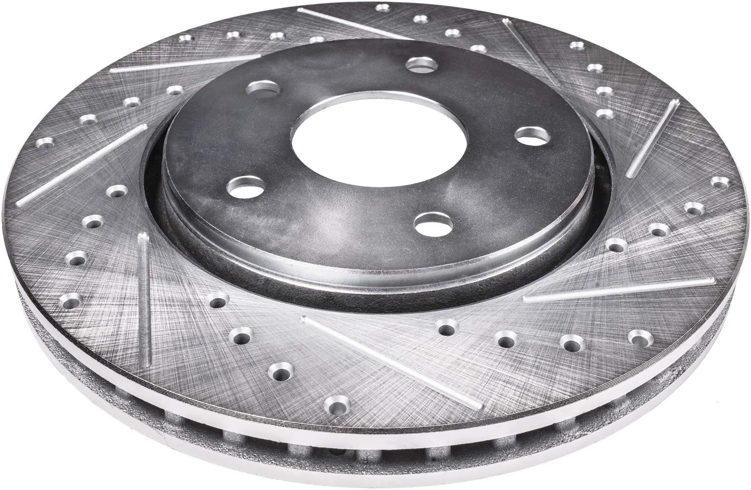 Detroit Axle - Front Drilled Brake Rotors for C40 S60 S90 V60 V90 XC40 XC60 XC90 - 7