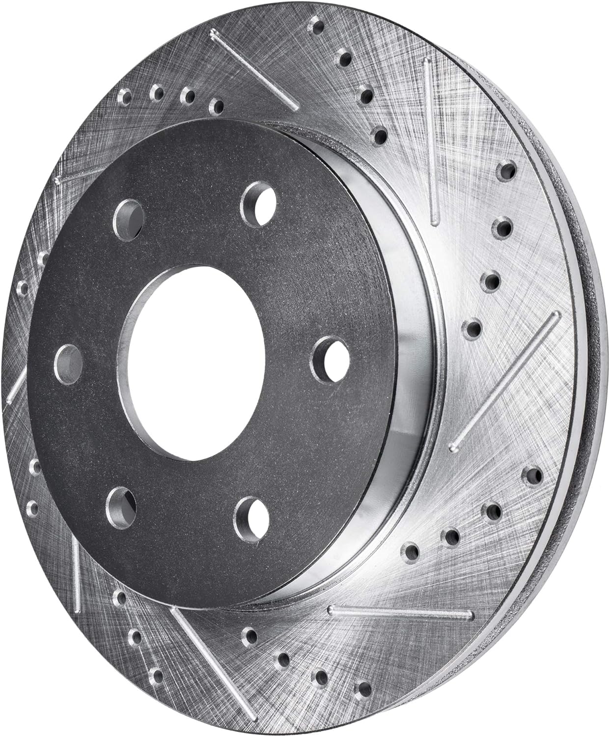 Detroit Axle - Front Drilled Brake Rotors for 2021-22 Chevy Colorado GMC Canyon - 5