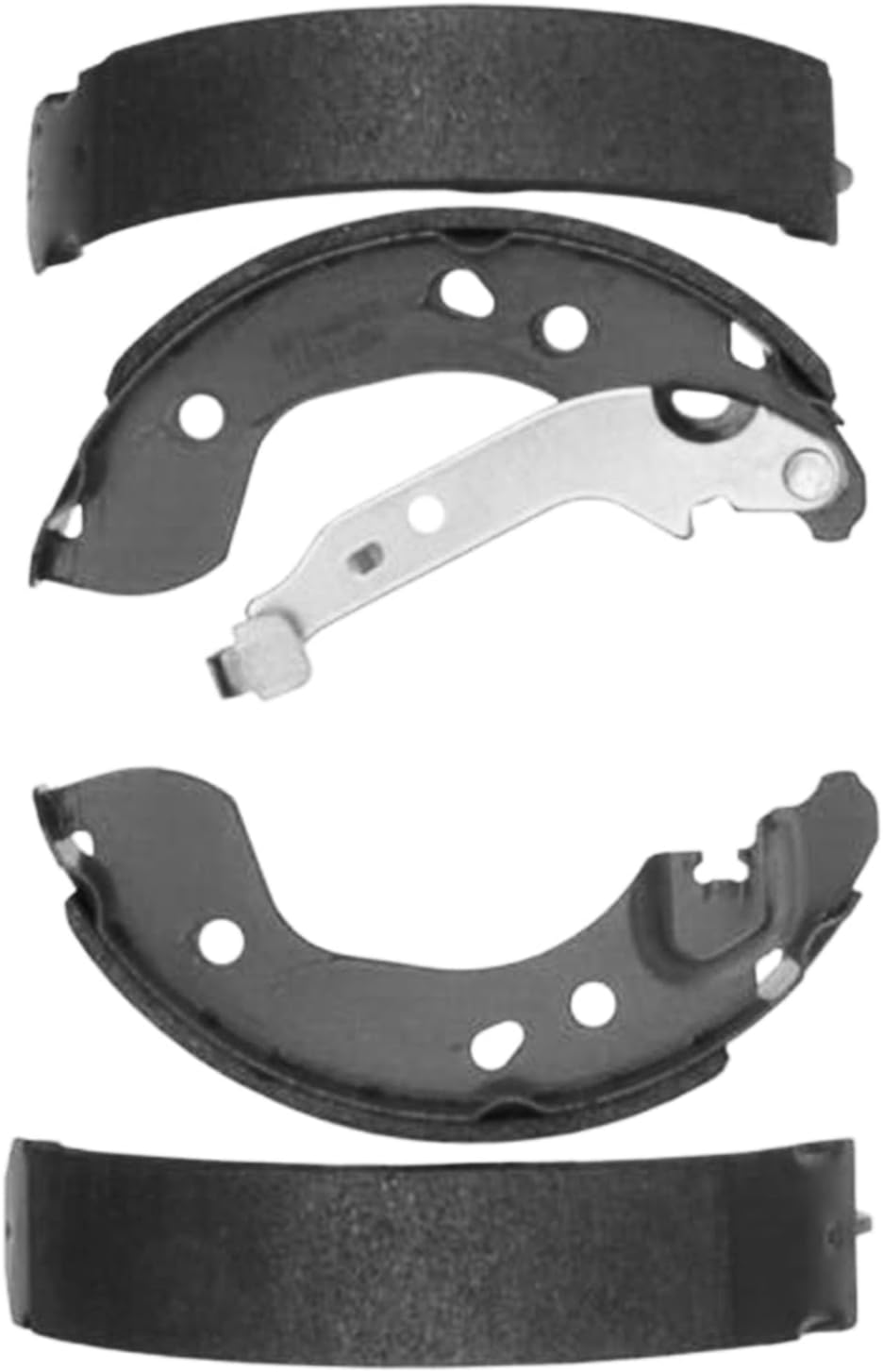 Detroit Axle - Rear Brake Shoes for 2012-2019 Nissan Micra Versa Note - 4