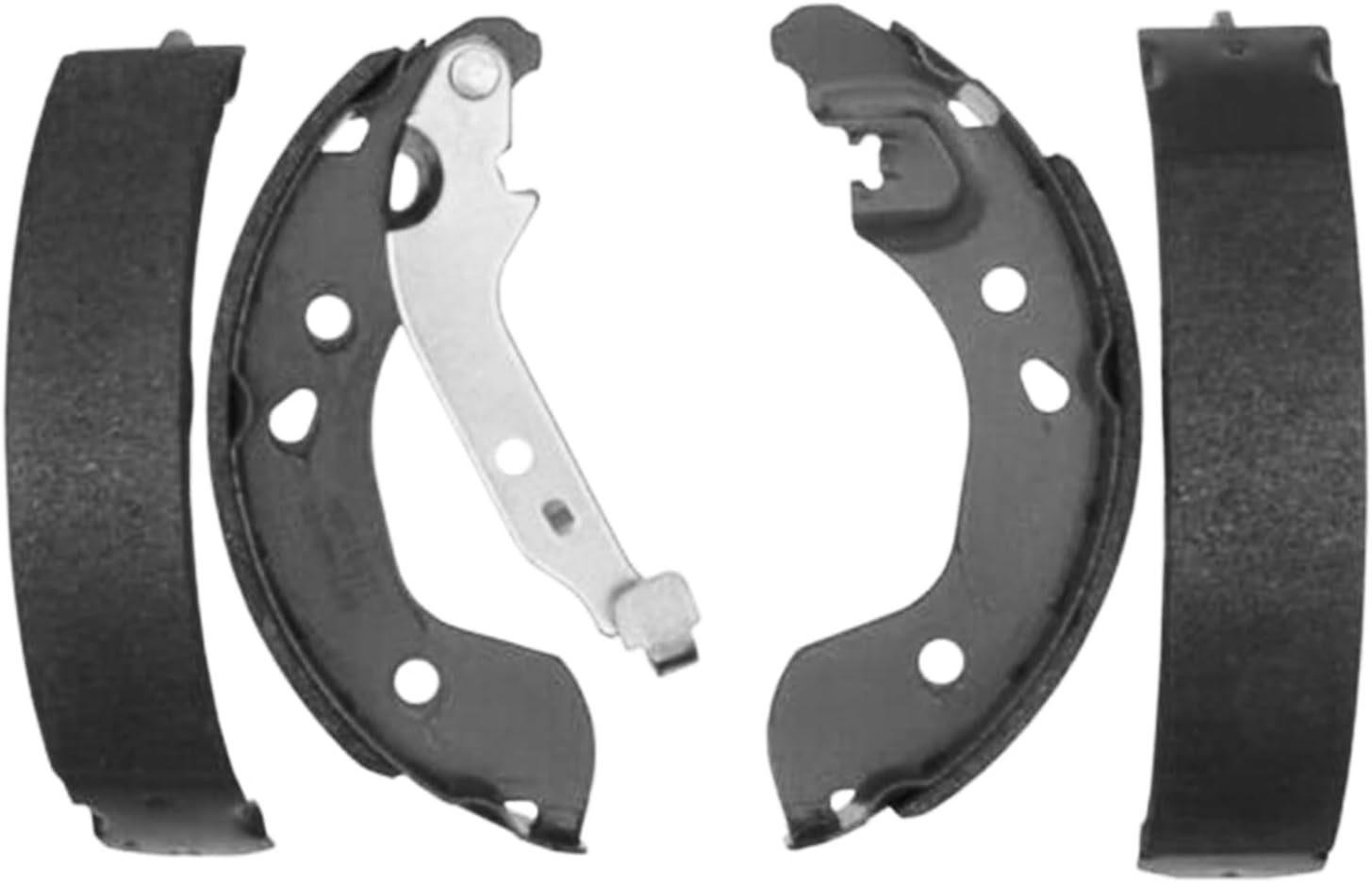 Detroit Axle - Rear Brake Shoes for 2012-2019 Nissan Micra Versa Note - Main Image