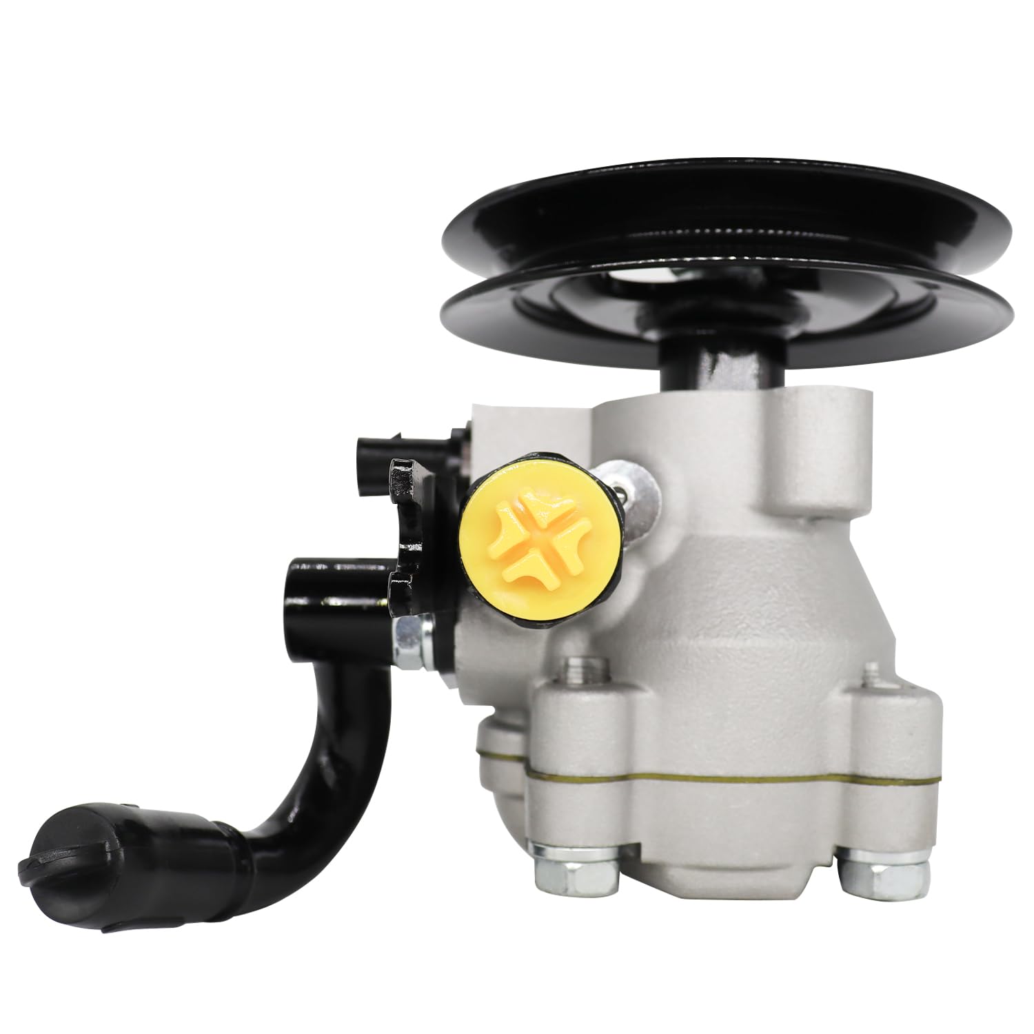 Detroit Axle - Power Steering Pump with Pulley for Kia Rio Rio5 Attitude Accent - 5
