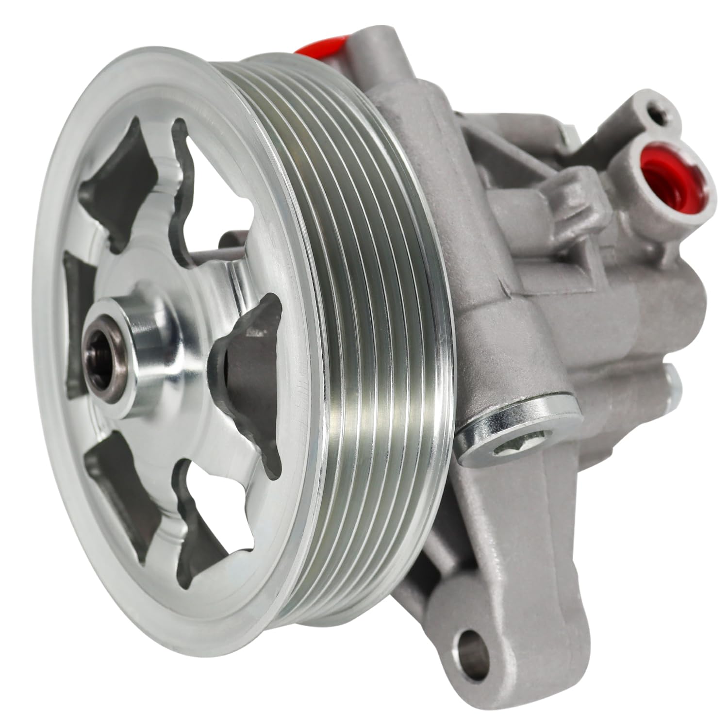 Detroit Axle - Power Steering Pump with Pulley for 2008 2009-2012 Honda Accord - 4