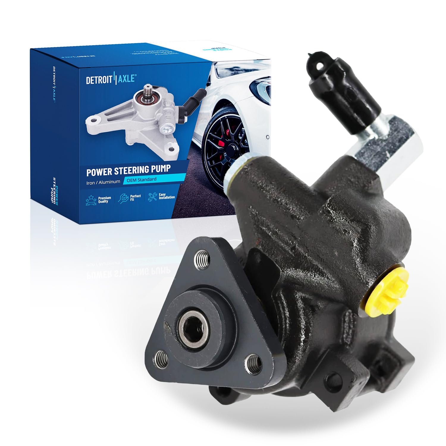 Detroit Axle - Power Steering Pump for Explorer Sport Trac Ranger Mountaineer - Main Image