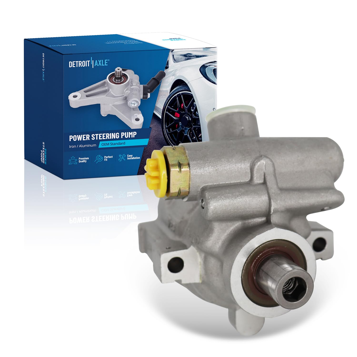 Detroit Axle - Power Steering Pump for Buick Lesabre Park Avenue Bonneville - Main Image