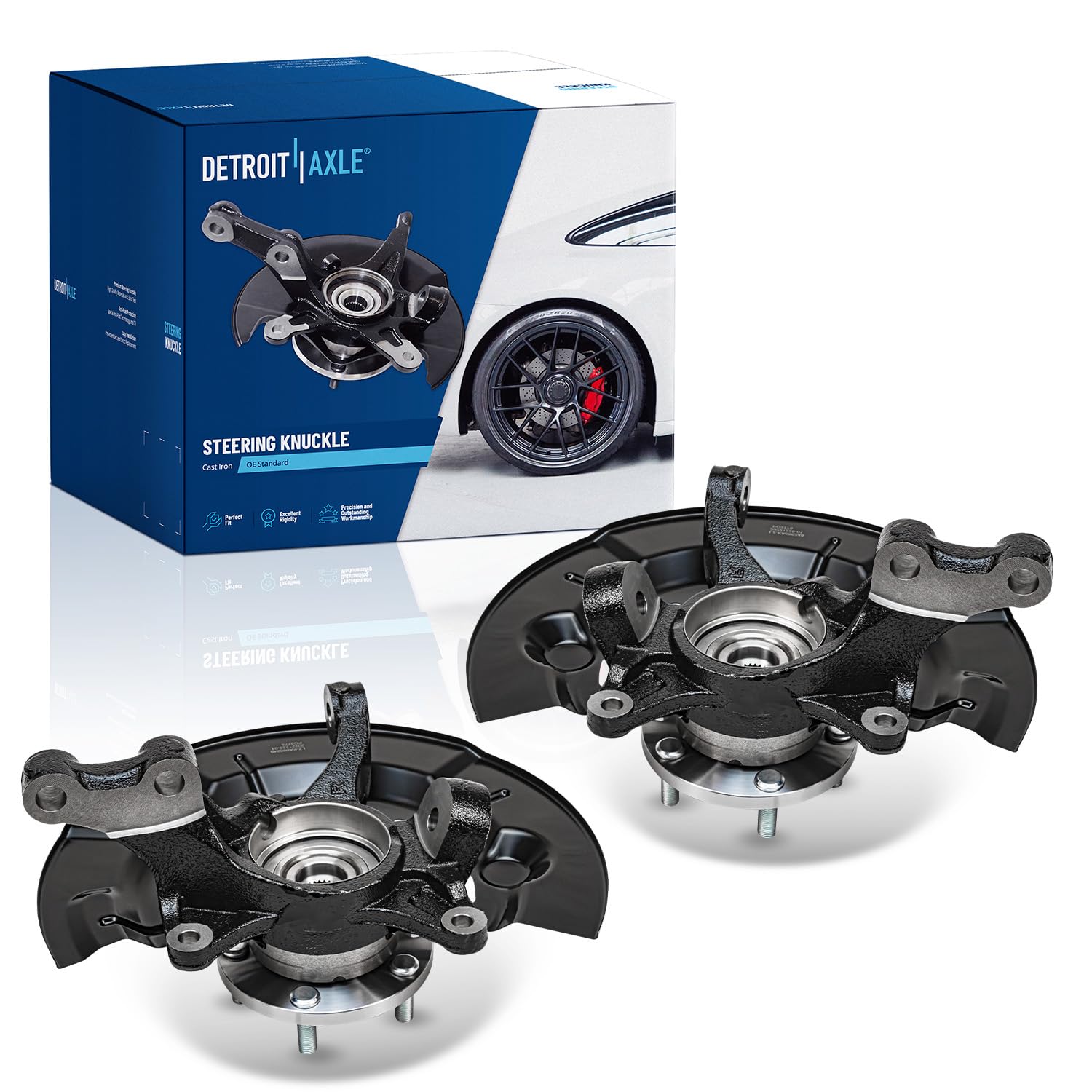 Energized Customs Front Right Steering Knuckle Hub Bearing Carrier For Audi A1 8X 2010-2018