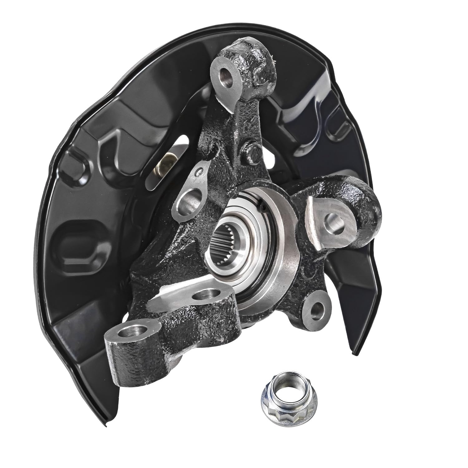 Detroit Axle - FWD Front Knuckles Wheel Hub Bearings for 2003-08 Toyota Matrix - 7