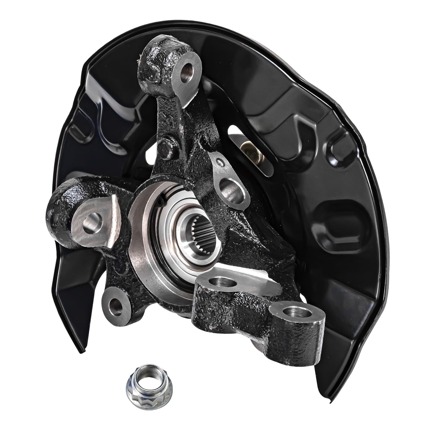 Detroit Axle - FWD Front Knuckles Wheel Hub Bearings for 2003-08 Toyota Matrix - 6