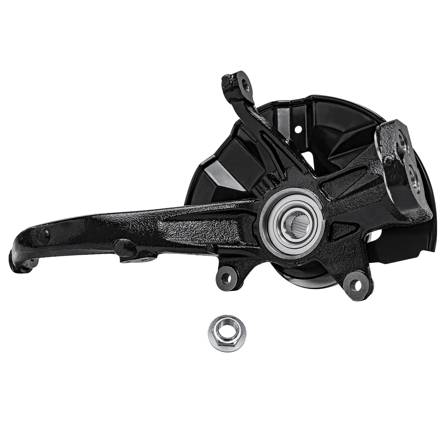Detroit Axle - Front Right Knuckle Wheel Hub Bearing for Fusion MKZ Zephyr Milan - 5