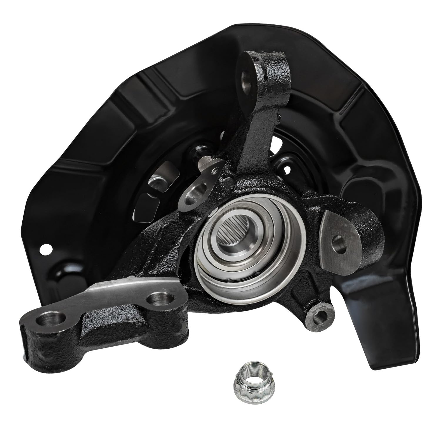 Detroit Axle - Front Right Knuckle Wheel Hub for RX330 RX350 RX400h Highlander - 6