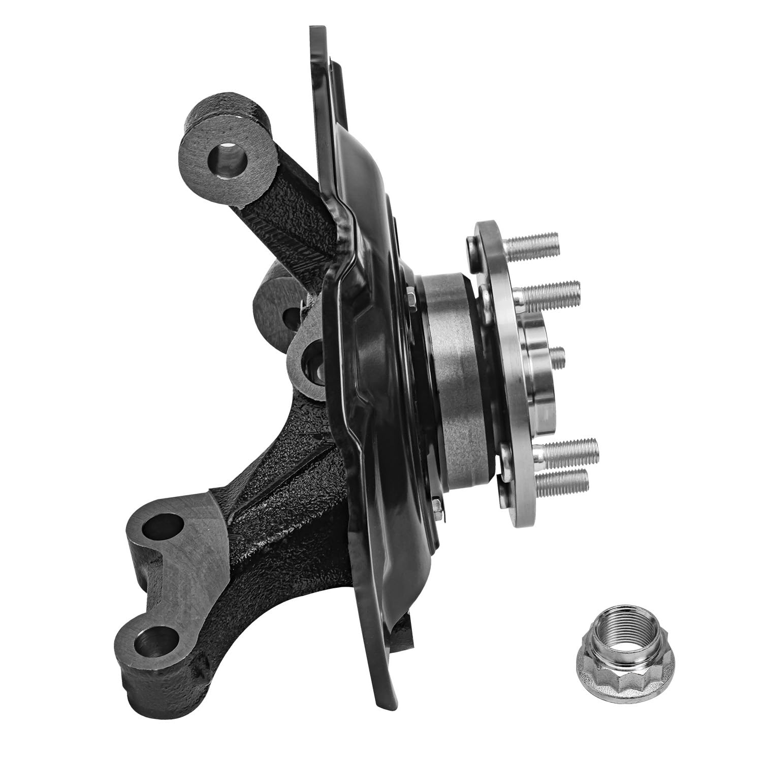Detroit Axle - AWD Front Left Knuckle Wheel Hub Bearing for 2004 2005-10 Sienna - 6