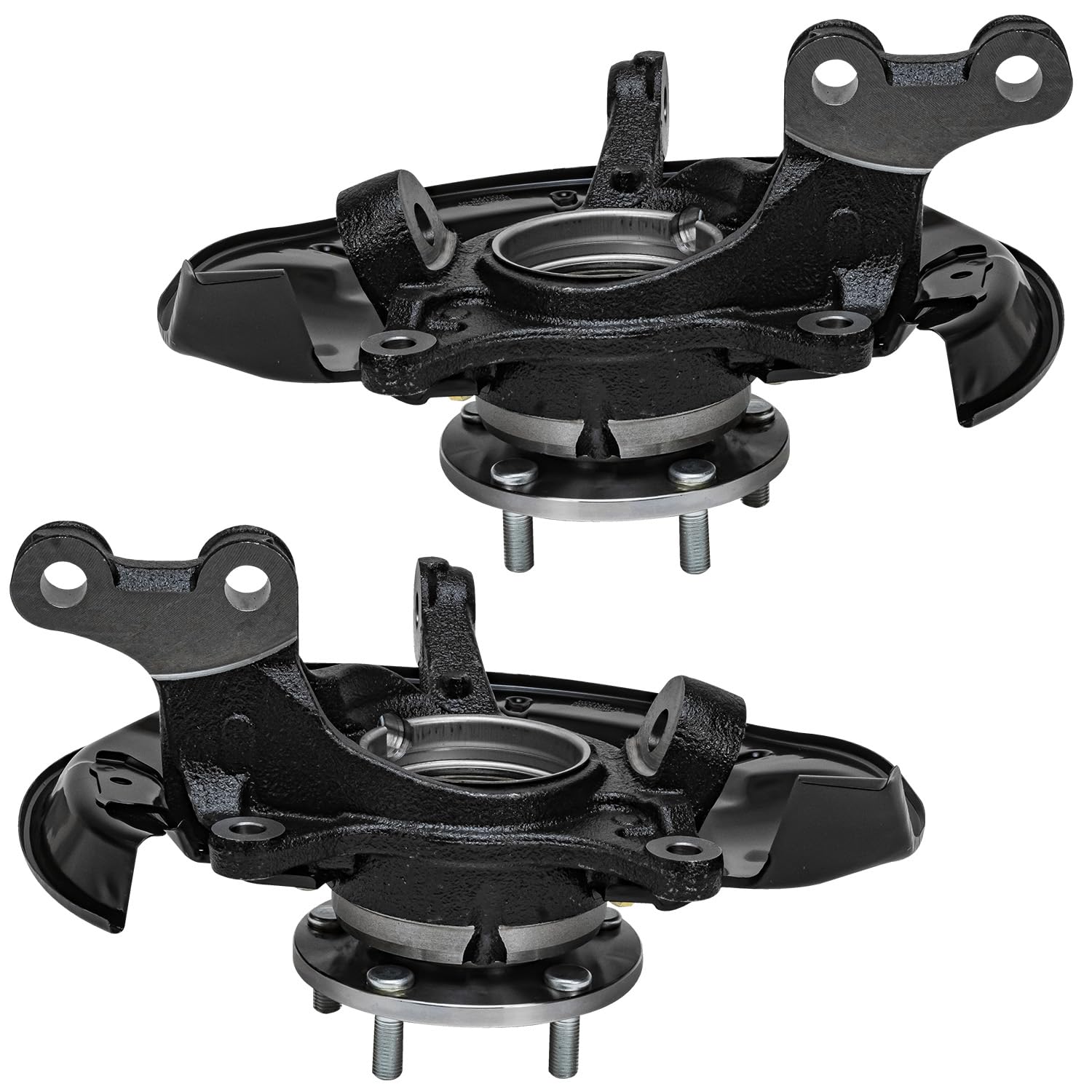 Detroit Axle - Front Knuckles Wheel Hub Bearing Assembly for RX350 RX450h Toyota - 4