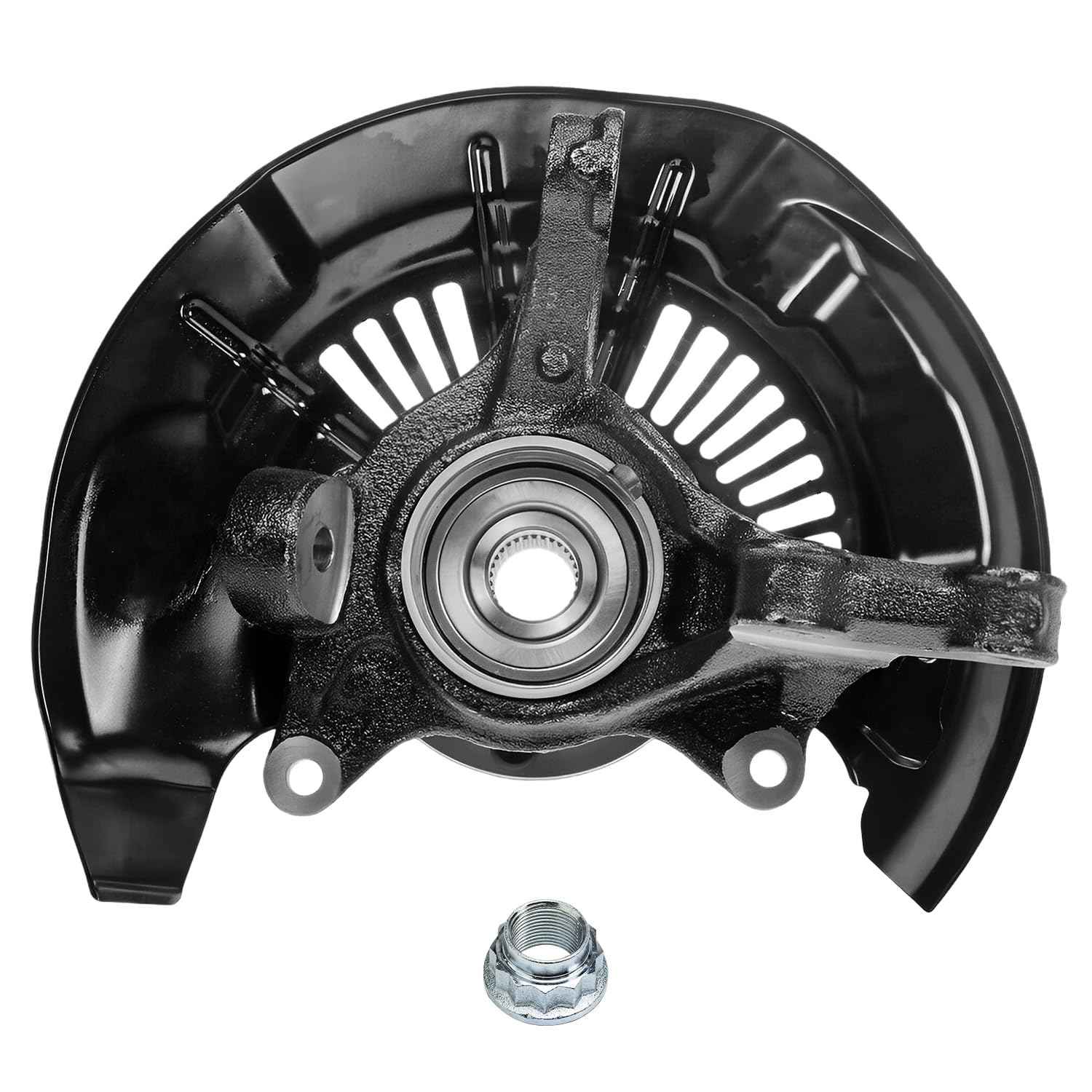 Detroit Axle - Front Knuckles Wheel Hub Bearing Assembly for RX350 RX450h Toyota - 7