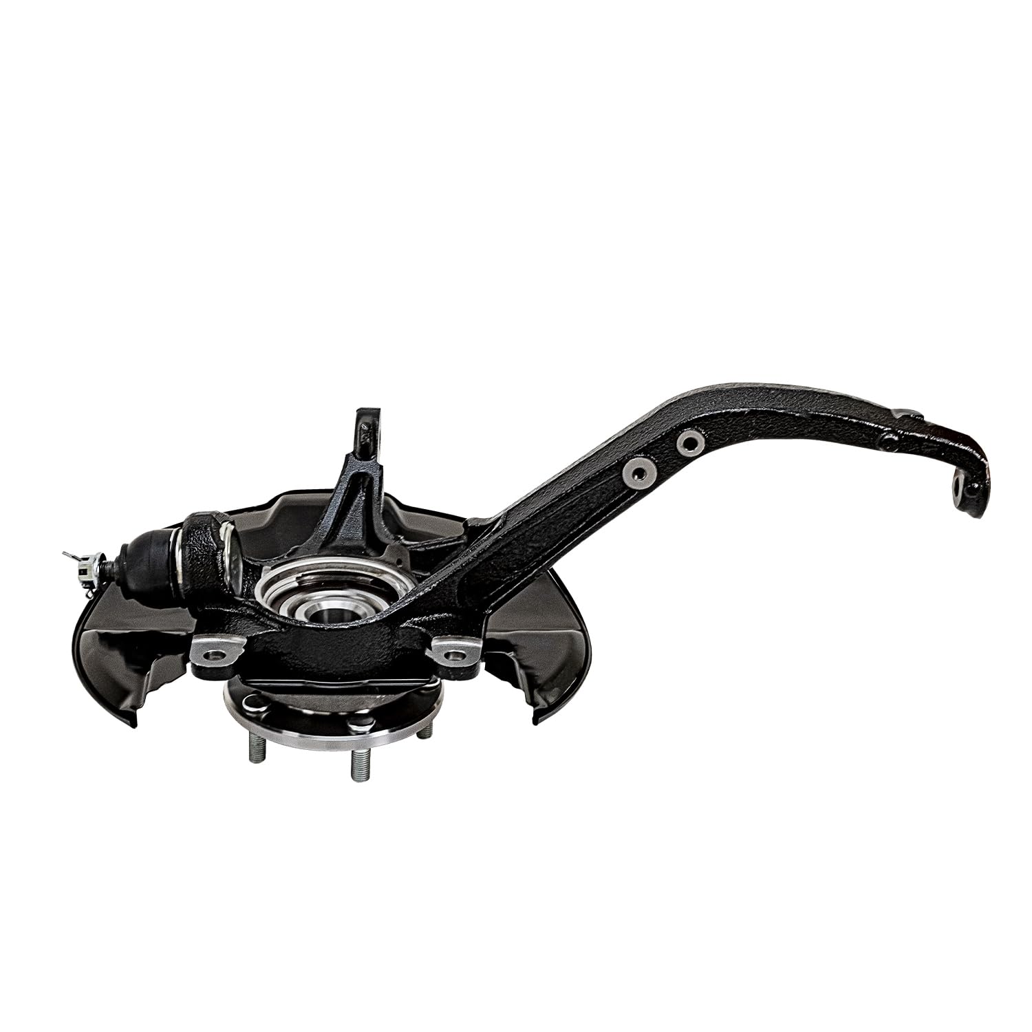 Detroit Axle - Front Steering Knuckles Wheel Hubs for 2009-12 Honda Accord TSX - 5