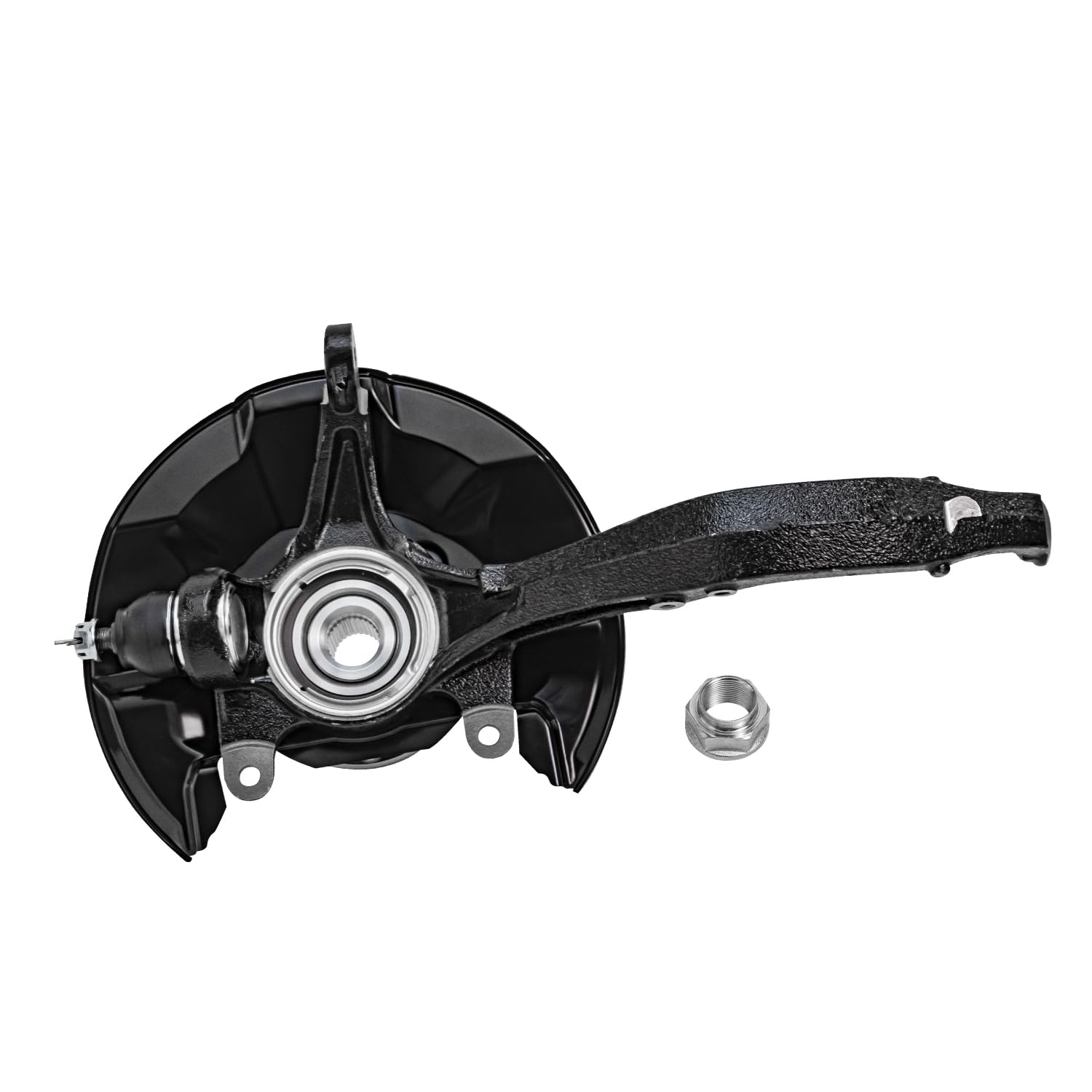 Detroit Axle - Front Steering Knuckles Wheel Hubs for 2009-12 Honda Accord TSX - 7