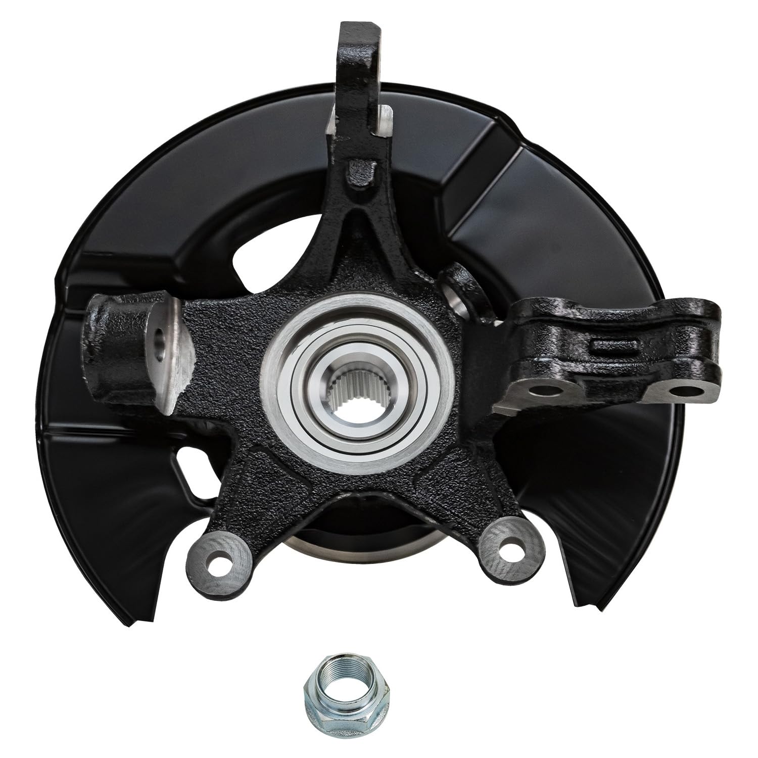 Detroit Axle - Front Steering Knuckles Wheel Hub Bearings for 2005-2008 Pilot - 7