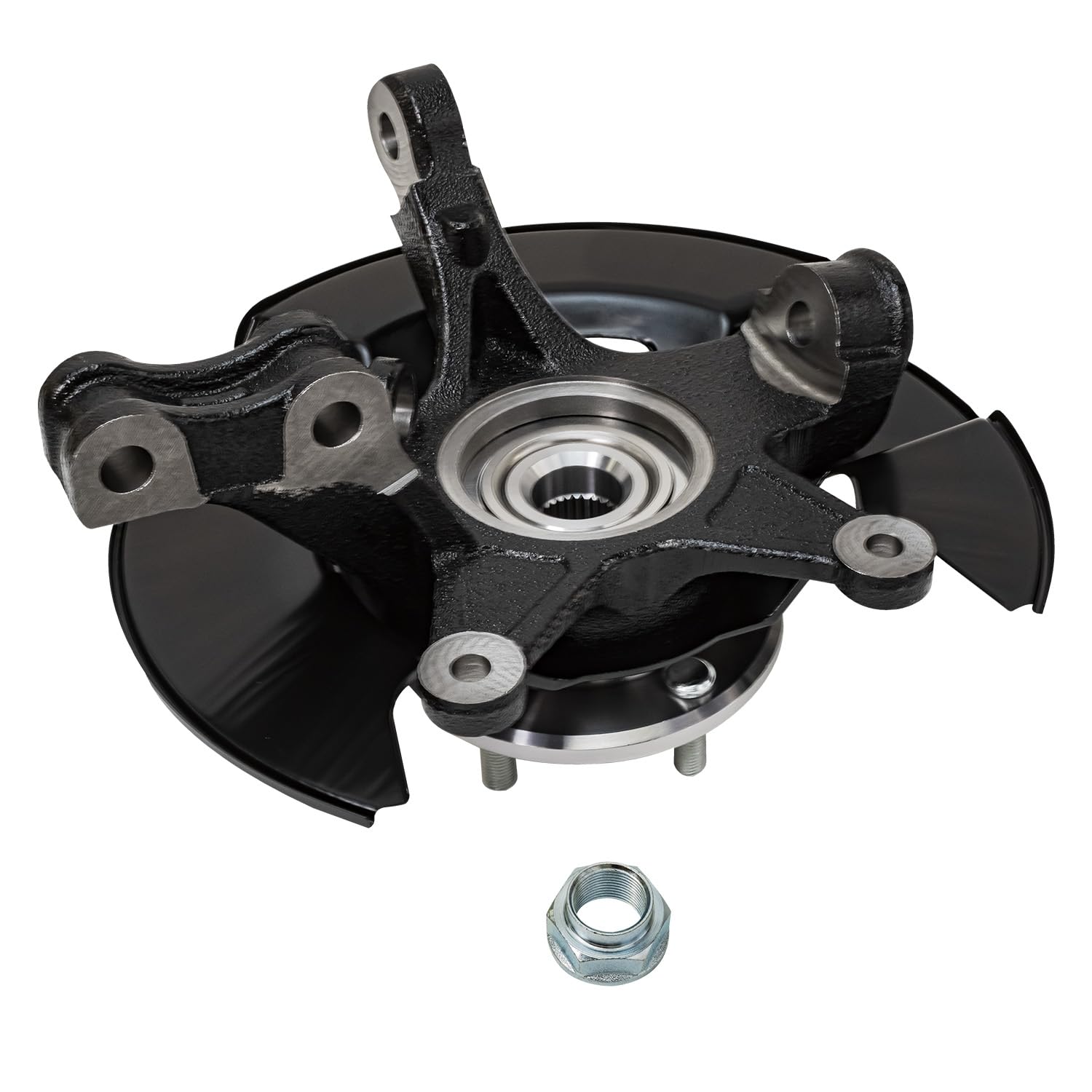 Detroit Axle - Front Steering Knuckles Wheel Hub Bearings for 2005-2008 Pilot - 6