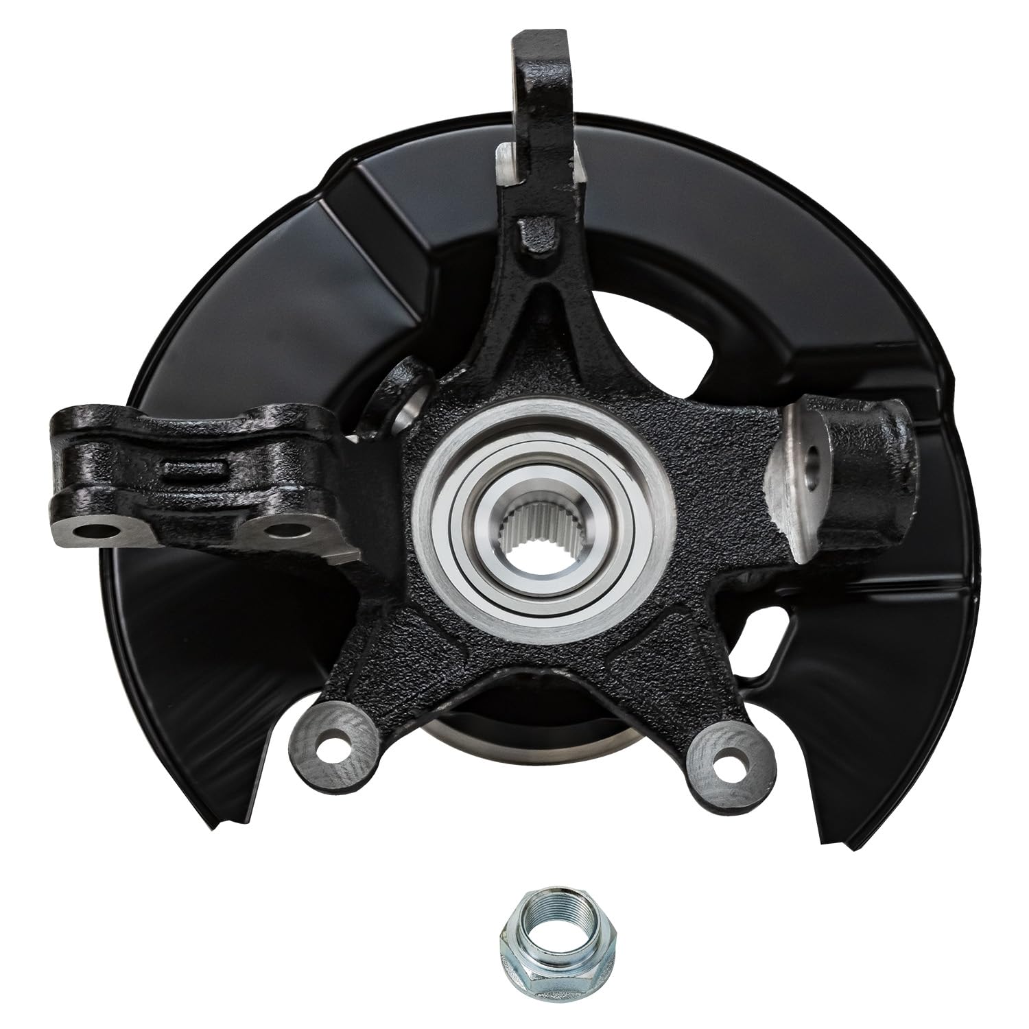 Detroit Axle - Front Steering Knuckles Wheel Hub Bearings for 2005-2008 Pilot - 8