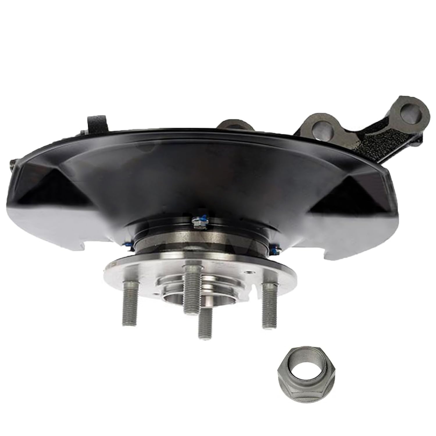 Detroit Axle - Front Left Steering Knuckle Wheel Hub for 2003-2005 Honda Civic - 8