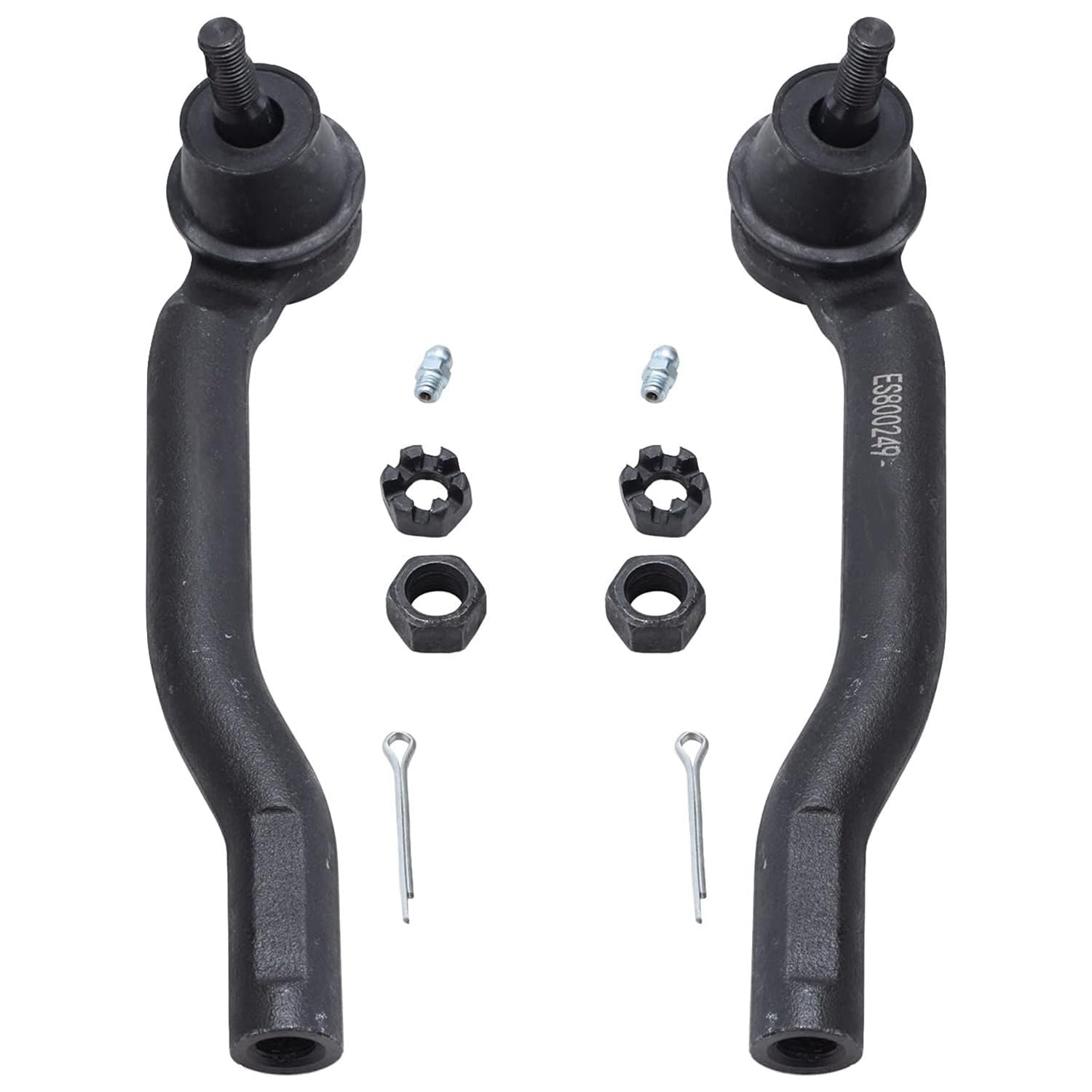 Detroit Axle - Front Inner and Outer Tie Rods for Nissan Versa Cube — image 5