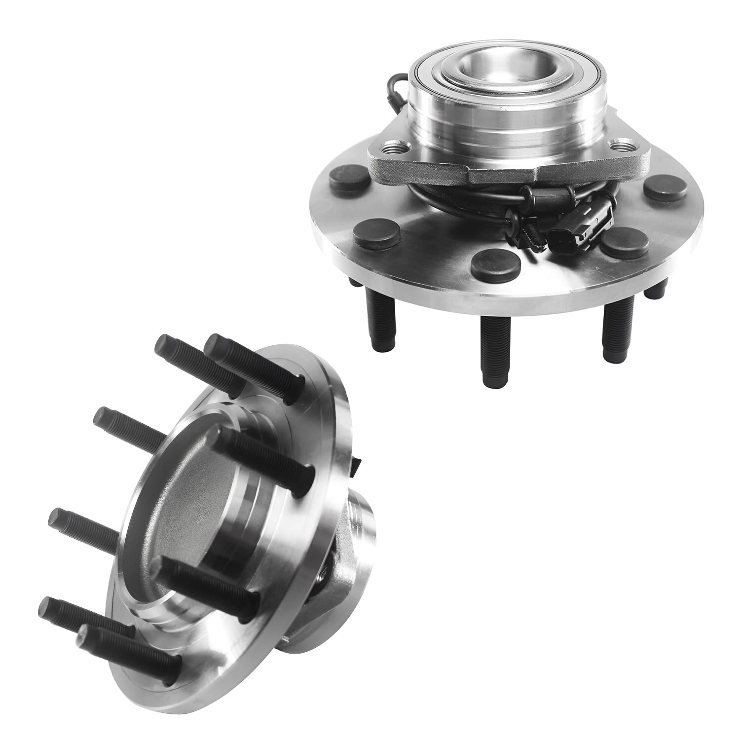 Front Wheel Hub and Bearings (Pair)