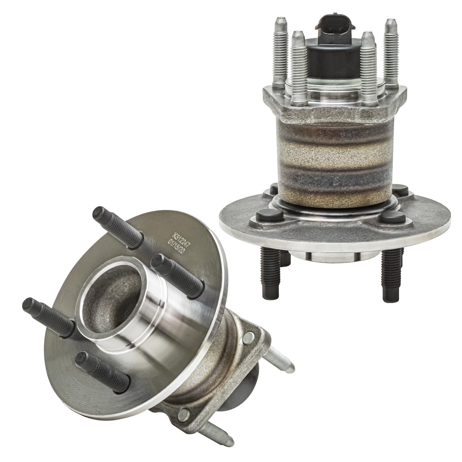 Detroit Axle - Front  Rear Wheel Hub and Bearings for Chevy Cobalt Pontiac G5 — image 5