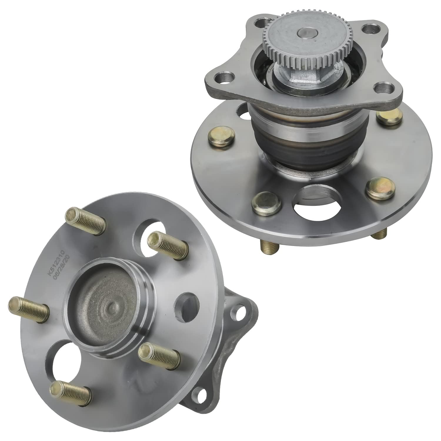 Detroit Axle - Front  Rear Wheel Hub and Bearings Kit for Toyota Camry Solara — image 4