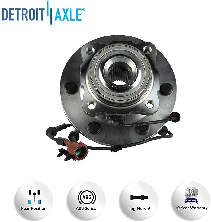 Detroit Axle - Front  Rear Wheel Hub and Bearings for Nissan Armada Pathfinder — image 7