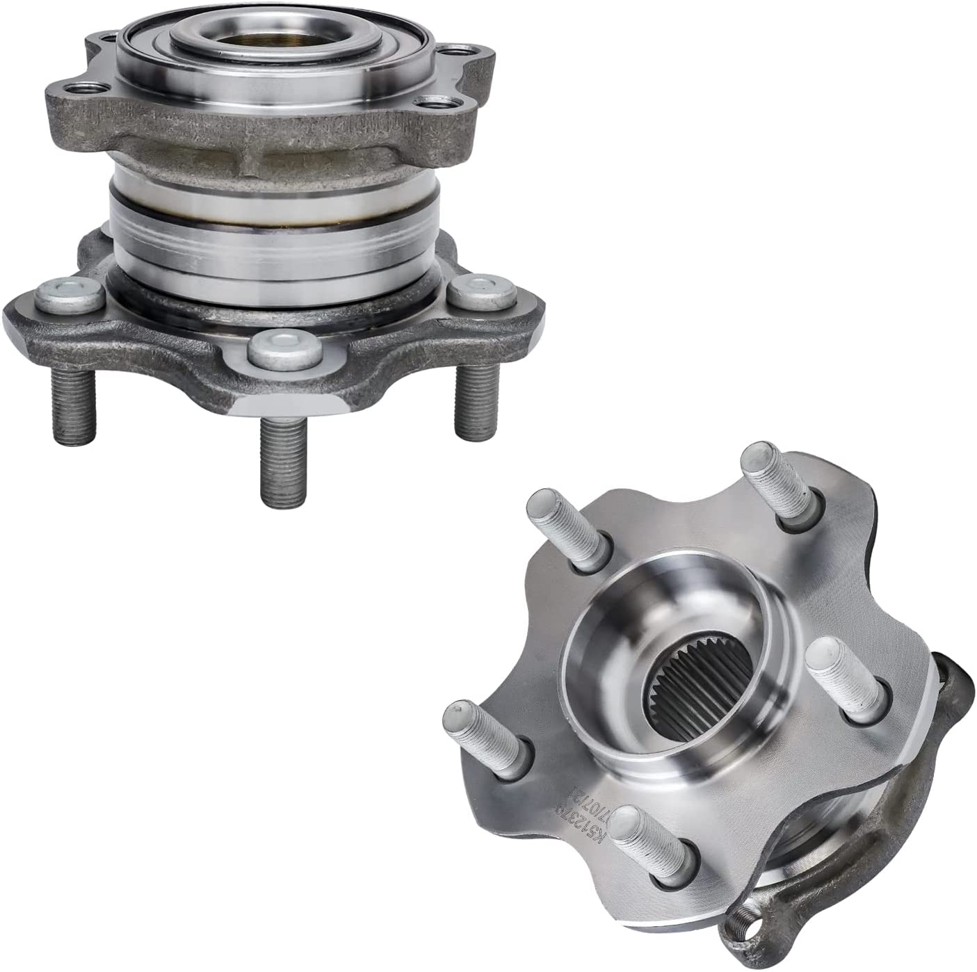 Detroit Axle - Front  Rear Wheel Hub and Bearings for Infiniti Ex37 Fx50 G37 — image 5