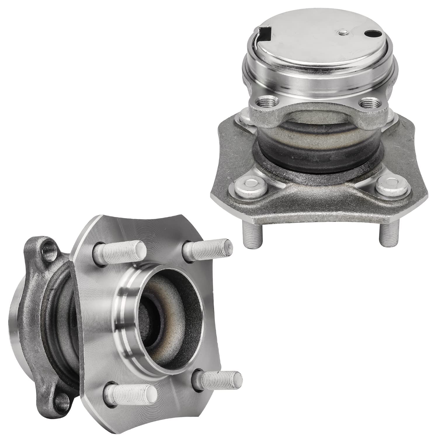Detroit Axle - Front  Rear Wheel Hub and Bearings for 2007-2012 Nissan Sentra — image 4