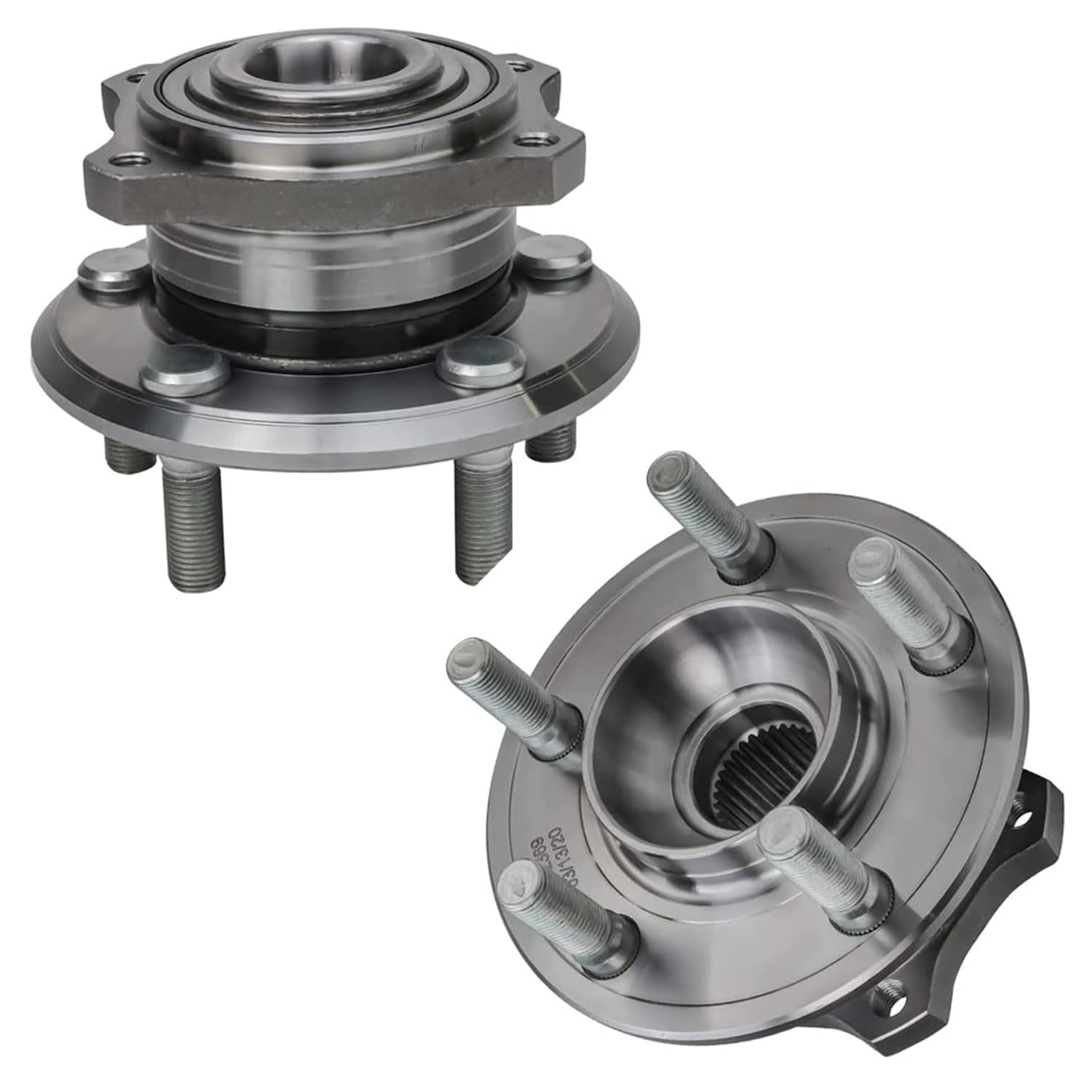 Detroit Axle - AWD Front Rear Wheel Hub Bearings for 2009-2014 Dodge Charger 300 — image 5
