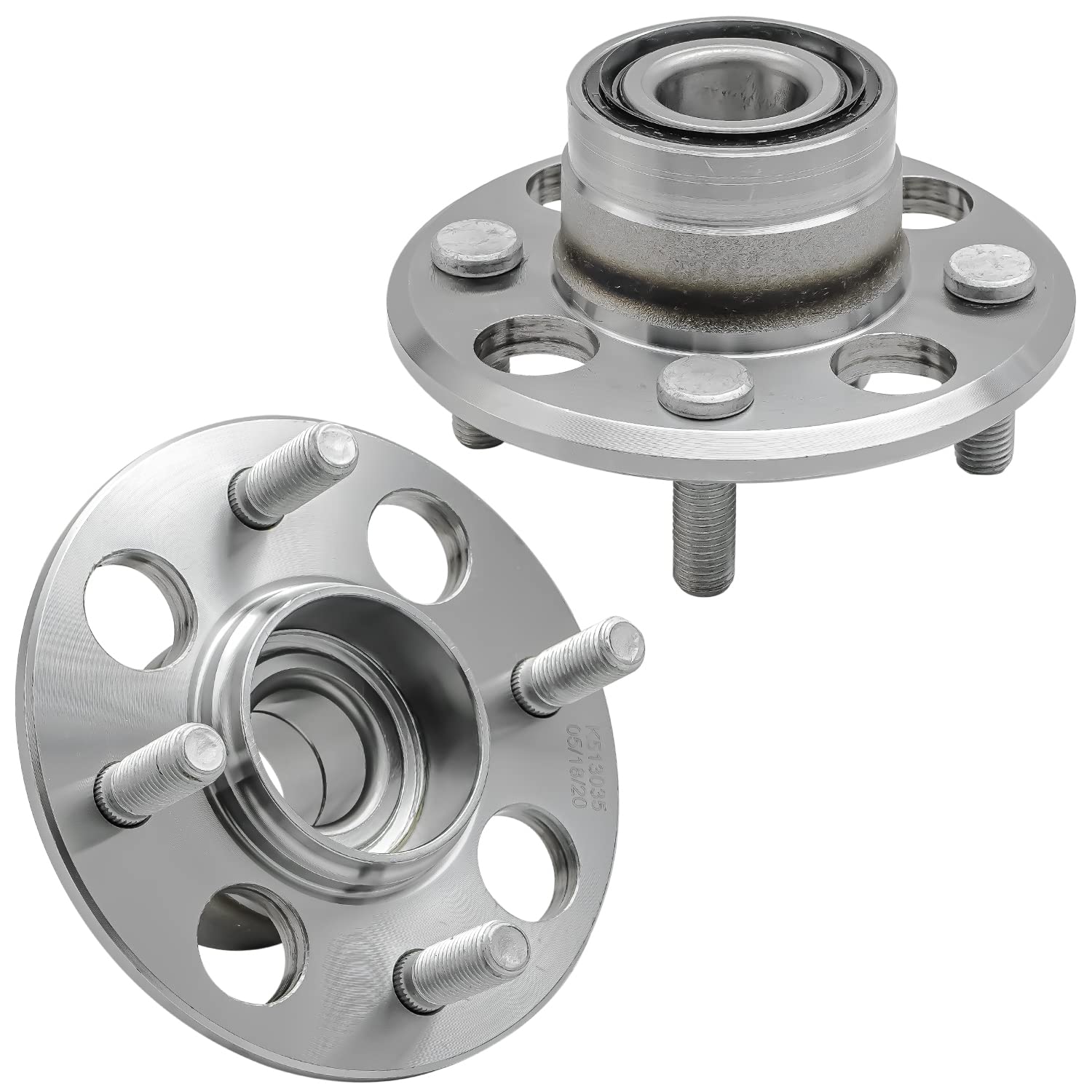Detroit Axle - Front Wheel Bearings Rear Hubs for 1992-2000 Honda Civic Del Sol — image 4