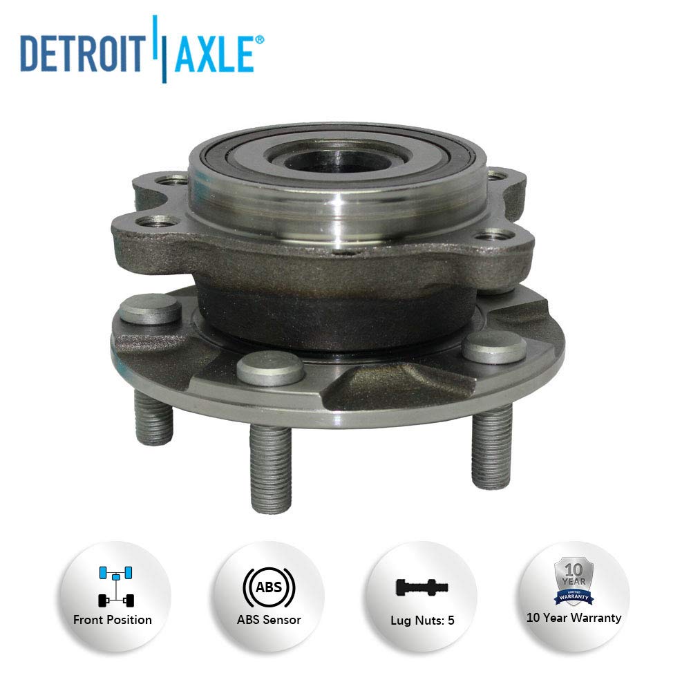 Detroit Axle - Front  Rear Wheel Hub and Bearings for Toyota Rav4 Corolla IM TC — image 7
