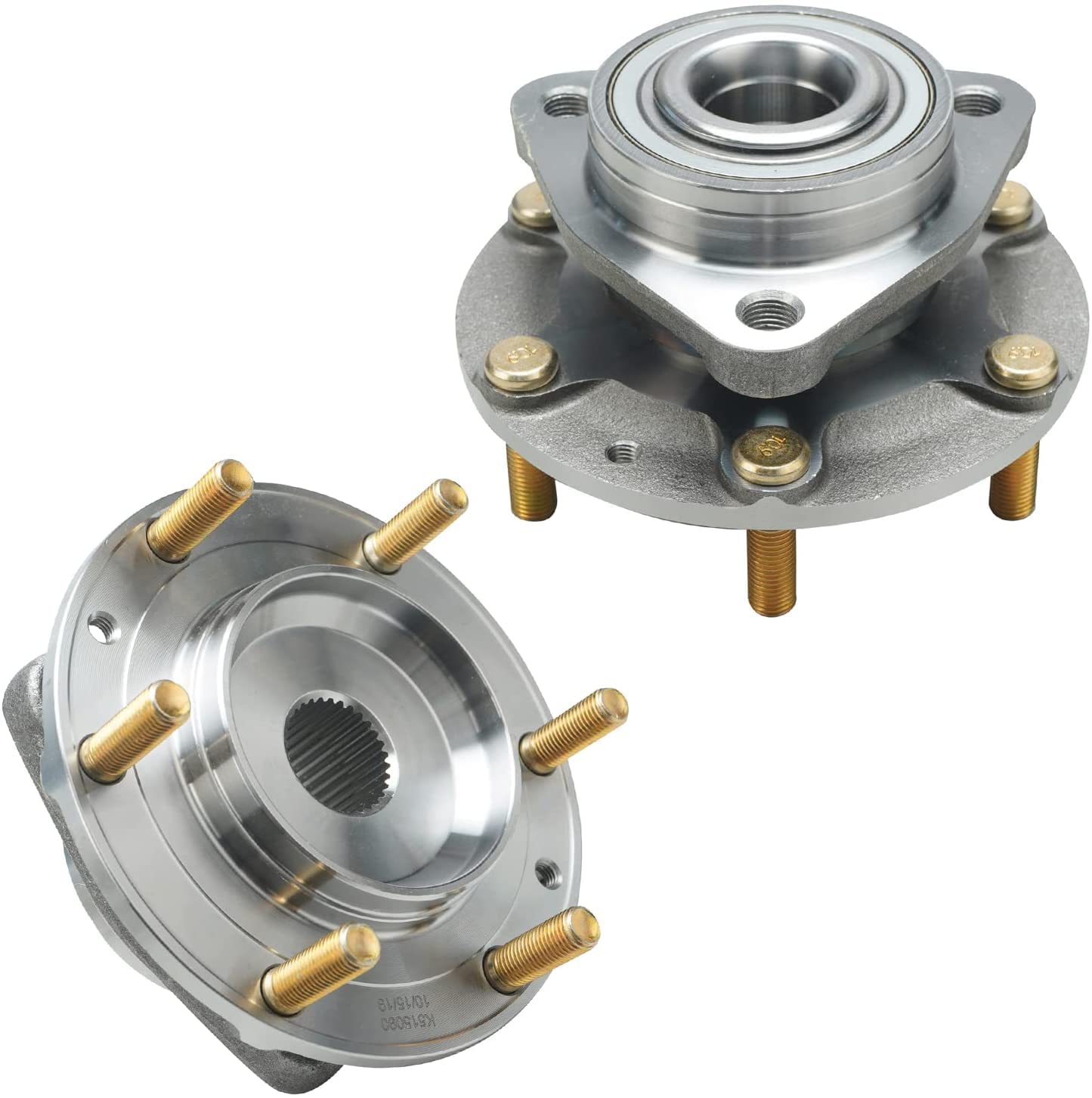 Detroit Axle - Front  Rear Wheel Hub and Bearings Kit for Kia Sedona Entourage — image 4